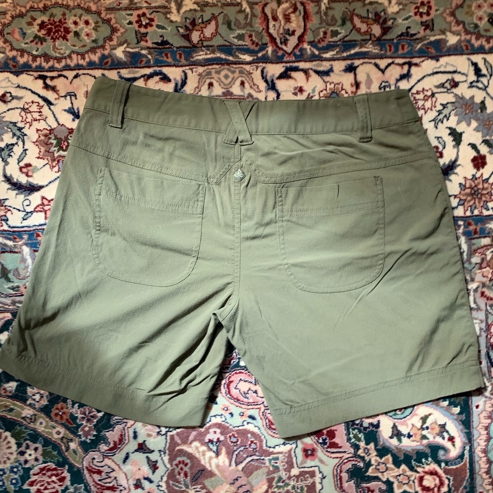 Prana Women's Hazel Shorts Size 8 in Cargo Green - Picture 5 of 8